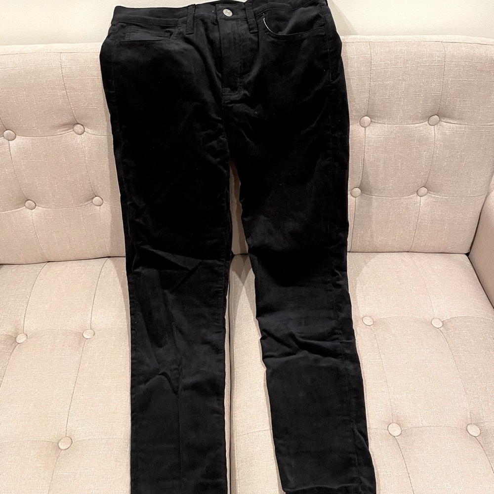 J. Crew black corduroys